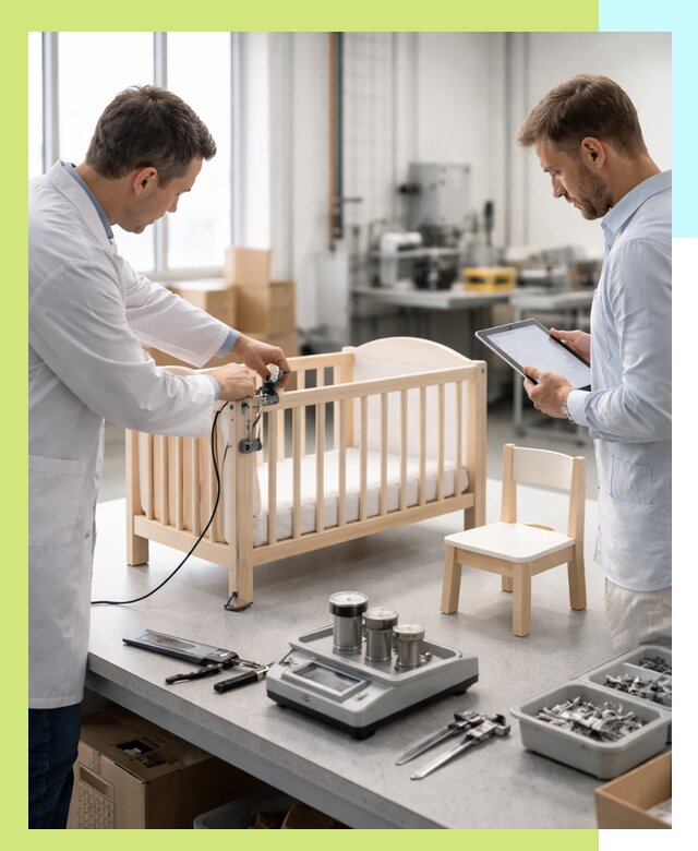 Сертификация детской мебели и проверка безопасности в Дубне