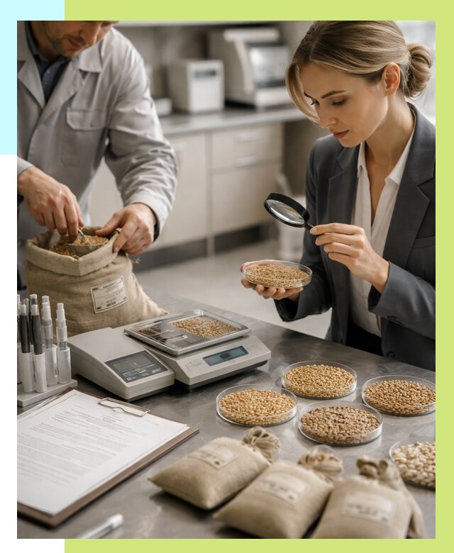 Сертификация зерна в Дубне по цене от 15314 р. | Алешин-Дбн
