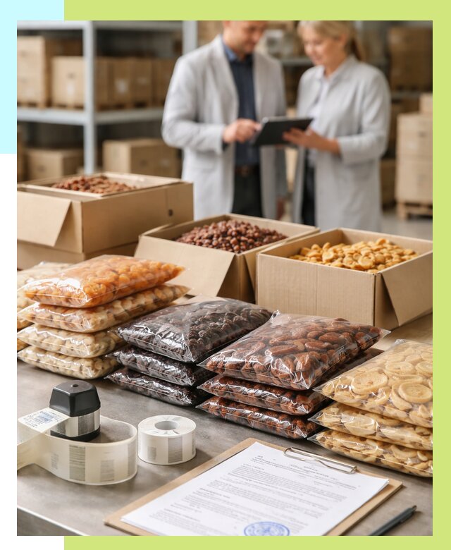 Сертификация сухофруктов в Дубне от 12251 р. | Алешин-Дбн под ключ