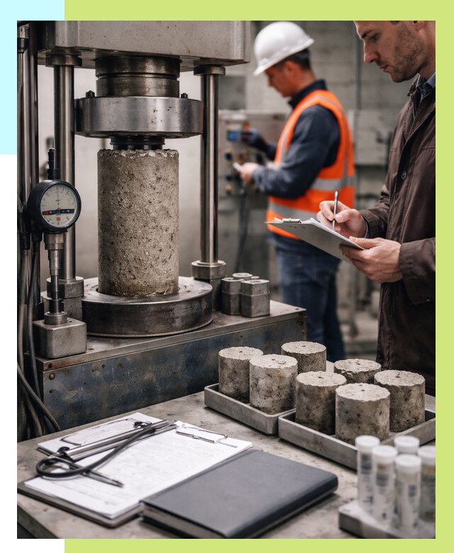 Сертификация бетона в Дубне от 30627 р. сертификат | Алешин-Дбн