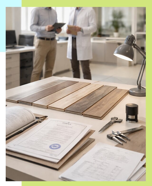 Сертификация ламината в Дубне от 18376 р. под ключ | Алешин-Дбн