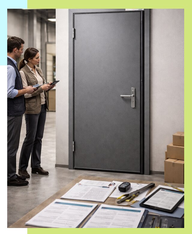 Сертификация противопожарных дверей в Дубне от 9188 р. | Алешин-Дбн