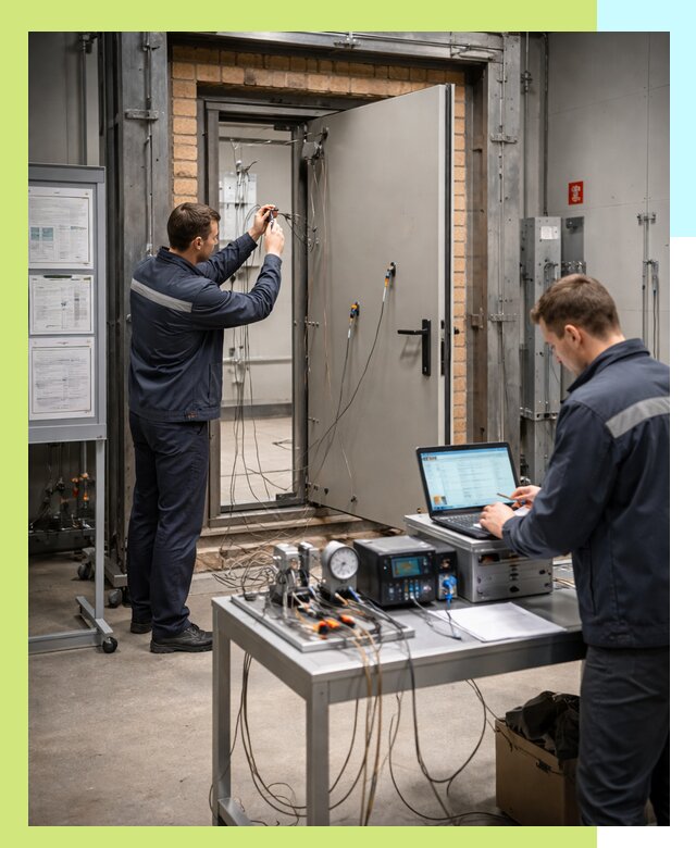 Сертификация противопожарных дверей в Дубне по ГОСТ и ТР