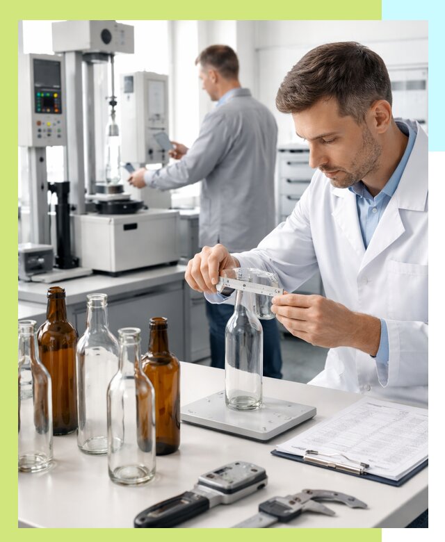 Сертификация стеклянных бутылок и сопутствующей упаковки в Дубне