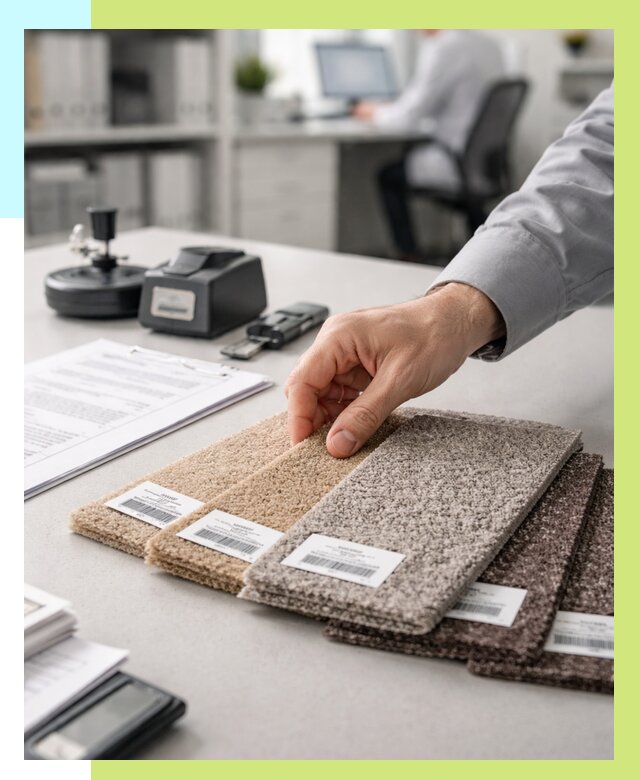 Сертификация ковролина в Дубне от 15314 р., Алешин-Дбн