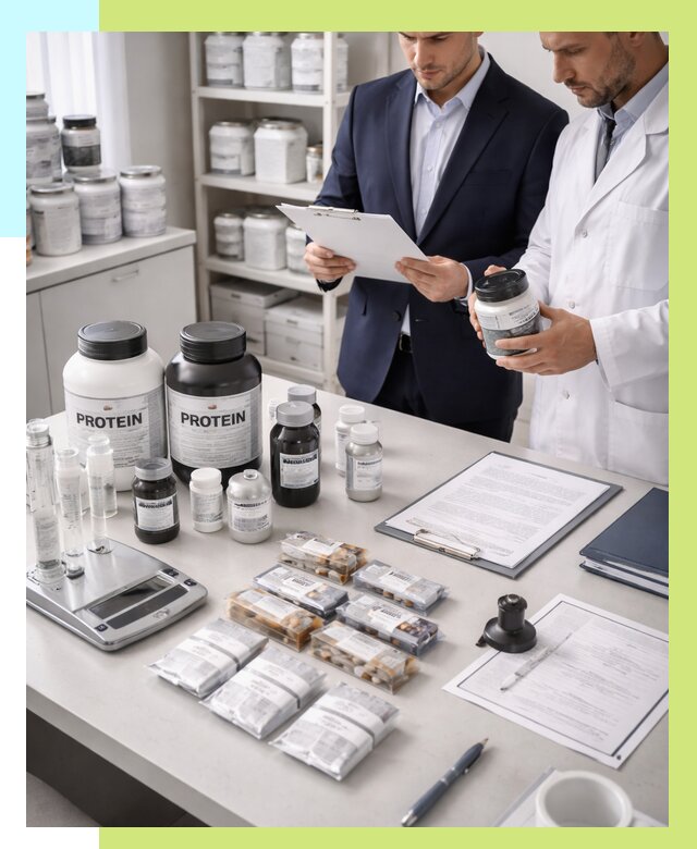 Сертификация спортивного питания в Дубне от 15314 р., Алешин-Дбн