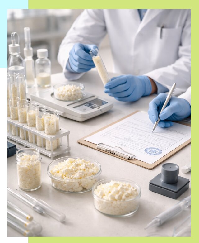 Сертификация творога в Дубне от 12251 р. под ключ | Алешин-Дбн