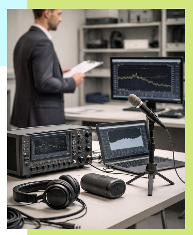 Сертификация аудиотехники в Дубне от 15314 р., Алешин-Дбн