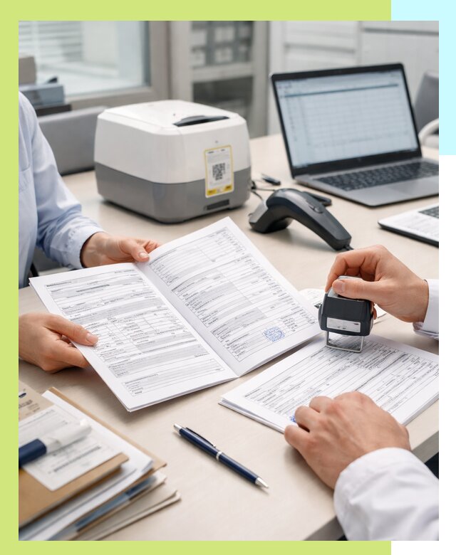 Оформление паспорта на товар и сопроводительных документов в Дубне