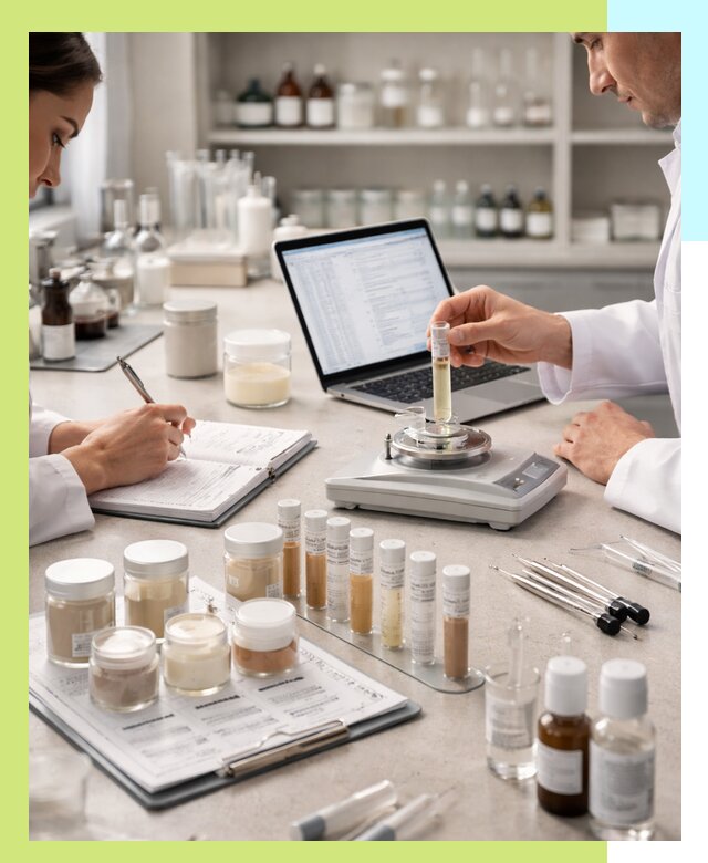 Разработка рецептуры продукции и технологических карт в Дубне