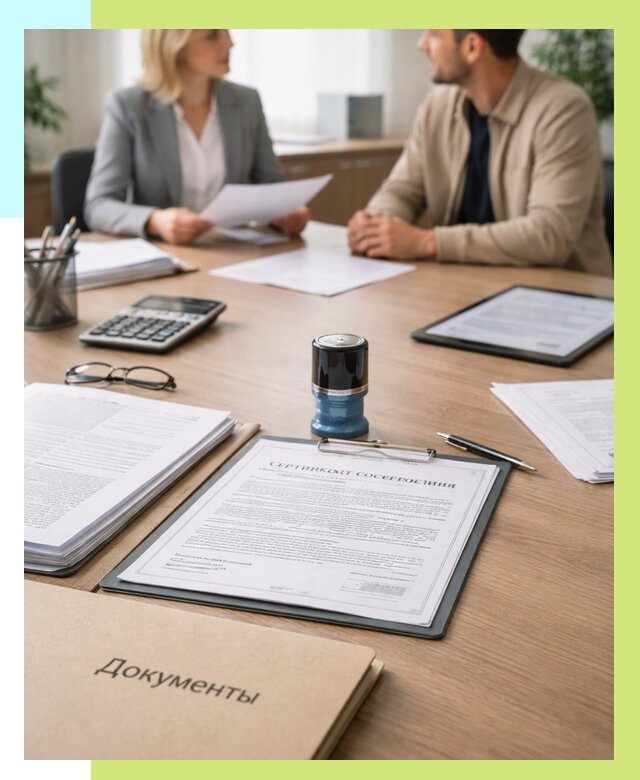 Сертификат соответствия на продукцию в Дубне от 15314 р.|Алешин-Дбн