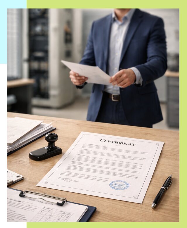 Сертификат на оборудование в Дубне от 15314 р. | Алешин-Дбн