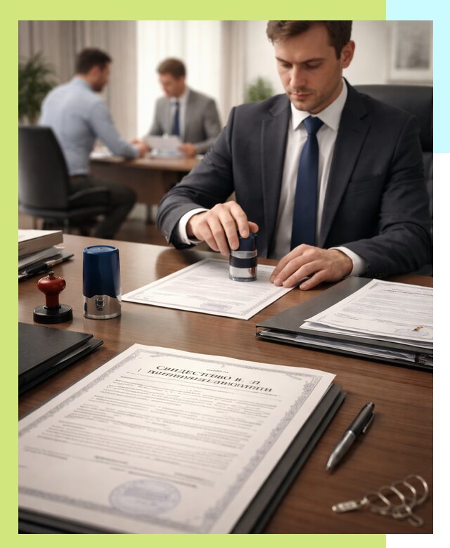 Оформление свидетельства о государственной регистрации в Дубне