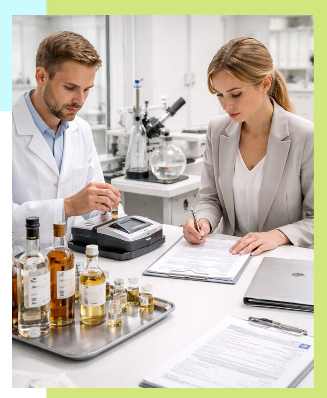 Заключение о спиртосодержании в Дубне, от 5105 р., Алешин-Дбн