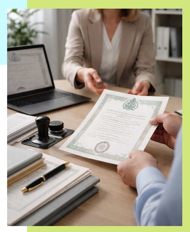 Халяль сертификат в Дубне, получить от 15314 р. | Алешин-Дбн