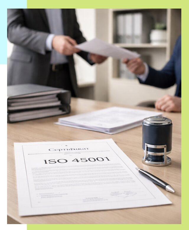 Сертификат ISO 45001 в Дубне под ключ от 45941 р. | Алешин-Дбн