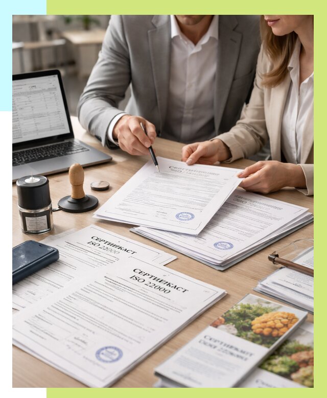 Сертификат ISO 22000 в Дубне от 40836 р. под ключ | Алешин-Дбн