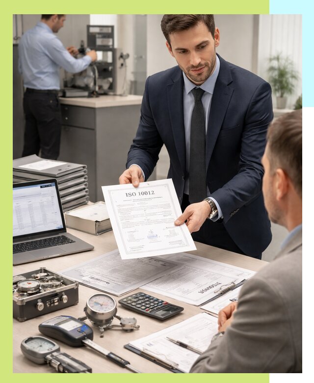 Выдача сертификата ISO 10012 по требованиям метрологии в Дубне