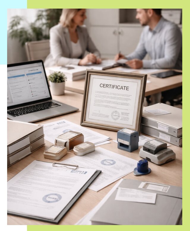 Сертификация компании в Дубне от 45941 р. | Алешин-Дбн — заказ